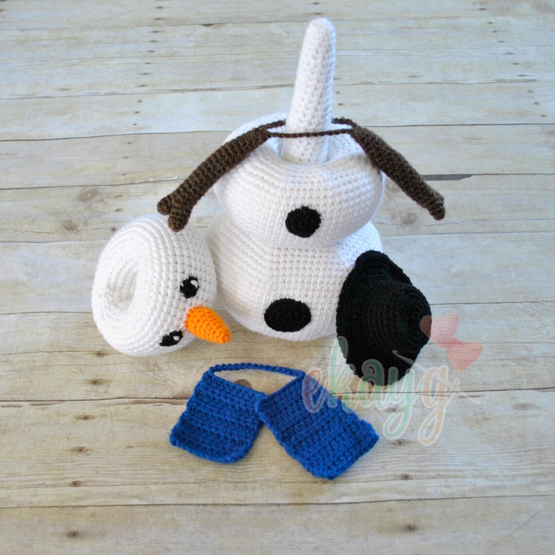 Patterns Snowman Stack Crochet Pattern, Snowman Stacking Rings Toy - Etsy