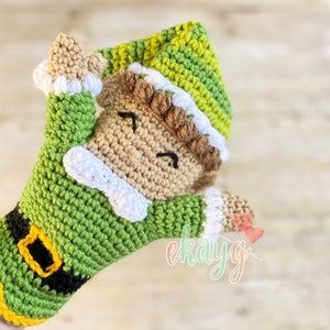 Crochet Pattern, Elf Hand Puppet image 3