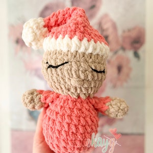 Crochet Pattern, No-Sew Baby Doll image 3