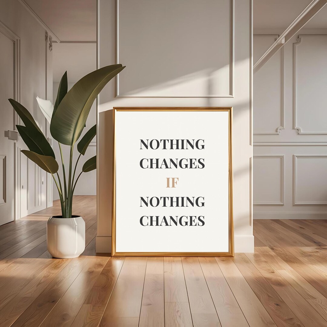 Motivational Quote Print | Minimalist Wall Art (digital Download) - Etsy