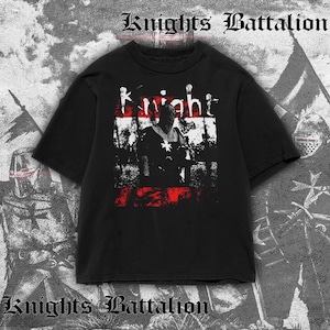 Camiseta de caballero grunge, camiseta de guerrero medieval, camiseta vintage de caballero, camiseta con armadura retro, camiseta gráfica unisex, camiseta de disfraz medieval