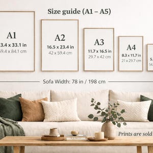 Ya Allah – Islamische Wandkunst | Arabische Kalligrafie | Druck ohne Rahmen | Koranische Dekoration | Islamisches Geschenk | Florale Schriftkunst Bild 7