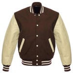 Brown Varsity Jacket
