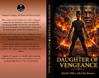 Daughter of Vengeance – Action Thriller eBook PDF | Female Assassin Revenge Story | Digital Download