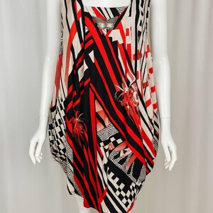 Save the Queen Italy Vintage Y2K Abstract Art Dress