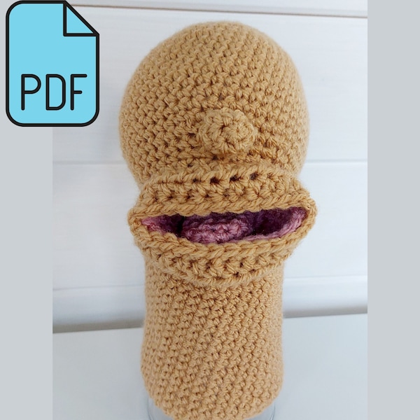 Breastfeeding Crochet Pattern, Breastfeeding Puppet, Figurine, Demo PDF