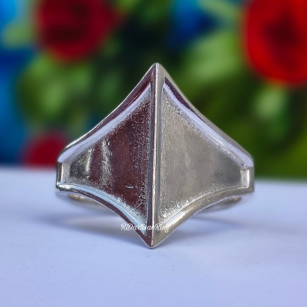 Shield Set Rings Handmade Sterling Silver Shield Ring • Gothic Medieval Armor - Etsy