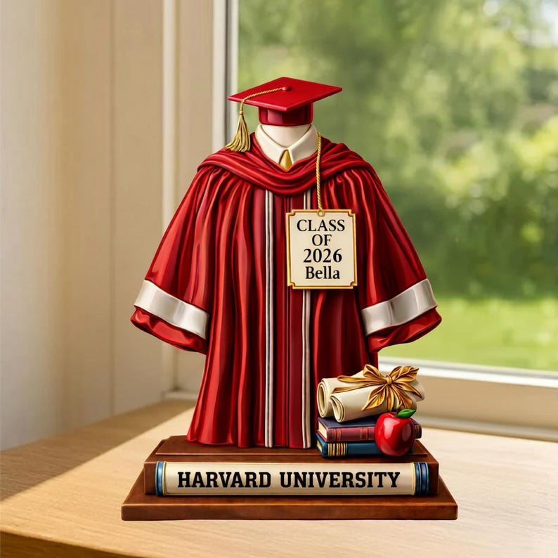 Class of 2026 Personalized Graduation Custom Shaped Acrylic Plaque ...