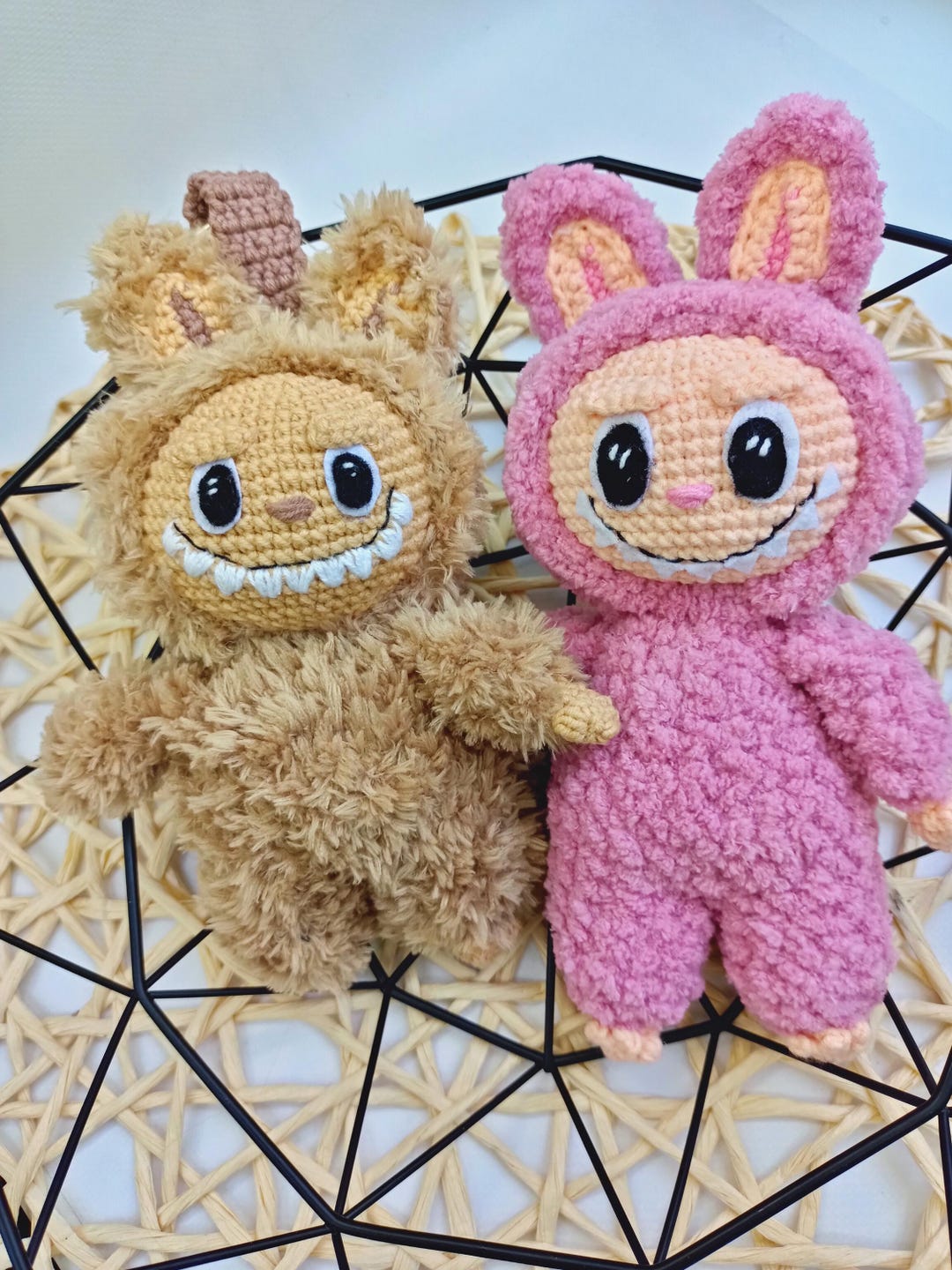 ラブブ編みぐるみかぎ針編みパターン（PDF） - 笑顔のウサギの