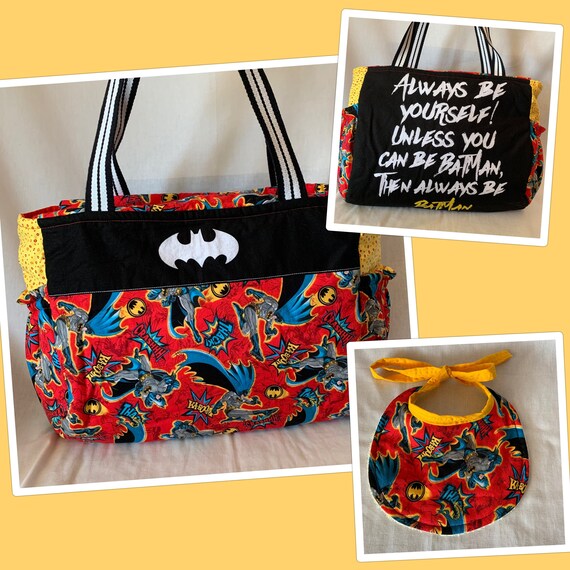 batman diaper bag