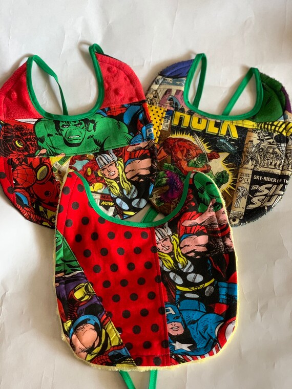 marvel bibs