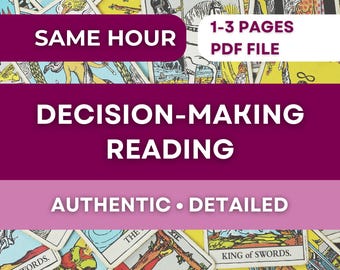 Lettura dei tarocchi per prendere decisioni e avere chiarezza: dovrei restare o dovrei andare? Dovrei lasciarlo andare? Dovrei lasciarlo? Cosa è meglio per me?