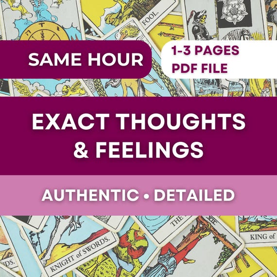 Exact Thoughts & Feelings Tarot Reading, What Is He Exactly Thinking, How Does He Feel, Does He Find Me Beautiful, His True Intentions