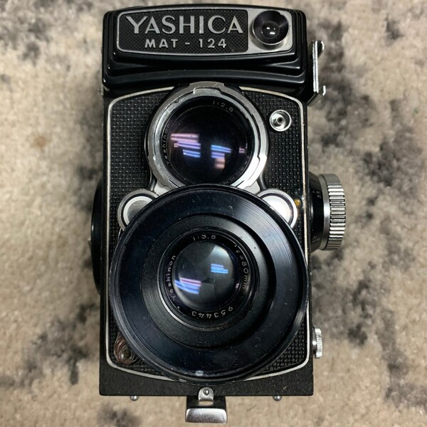Unleash Your Inner Photographer with the Vintage Yashica MAT-124 Twin Lens Reflex Camera