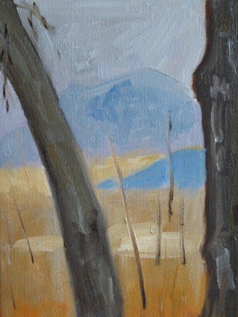 View from The Hill Original Oil Painting image 2