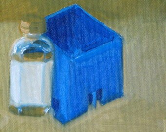 The beginning of an Idea - Original Oil Painting