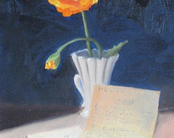 The Letter - Original Oil Painting