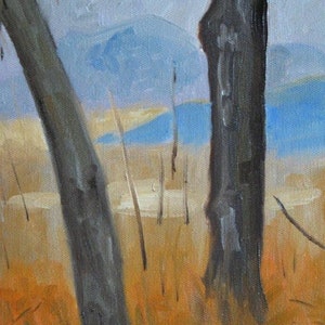 View from The Hill Original Oil Painting image 1