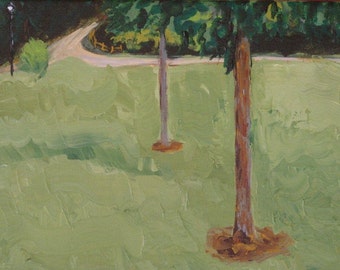 Gulley Park : Original Acrylic Painting