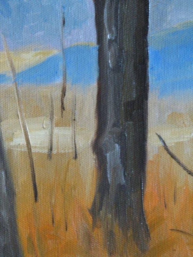 View from The Hill Original Oil Painting image 3