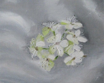 White on White - Original Oil Painting