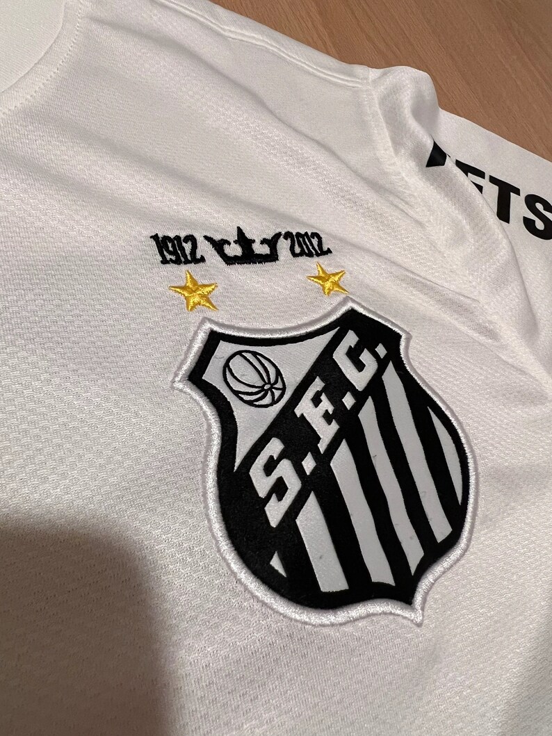 Neymar JR 11 Santos FC Home Retro Jersey 20112012, Neymar