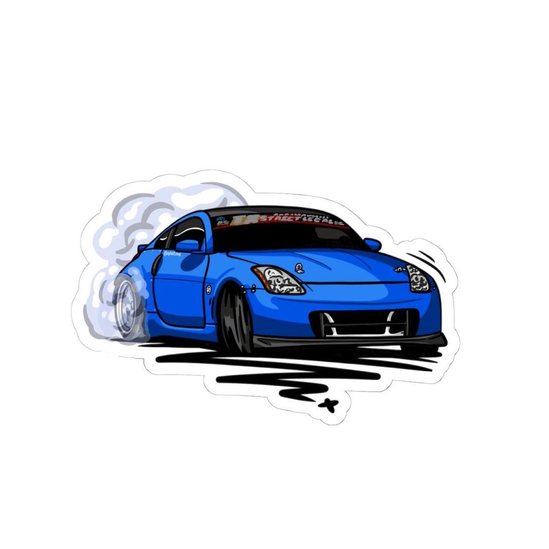 Sxetched X R0cean11 - 2006 Nissan 350z - Sticker - Etsy