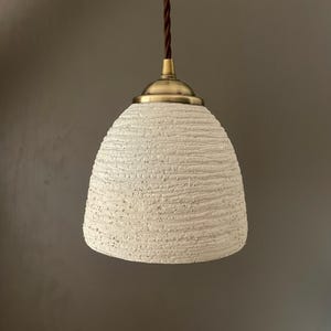 BALBUS Pendant Light - Handcrafted Pendant Light - Concrete Pendant Light - Handmade Light