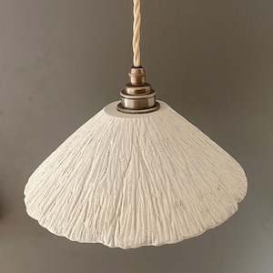 PERSIUS Pendant Light - Handcrafted Pendant Light - Concrete Pendant Light - Handmade Light
