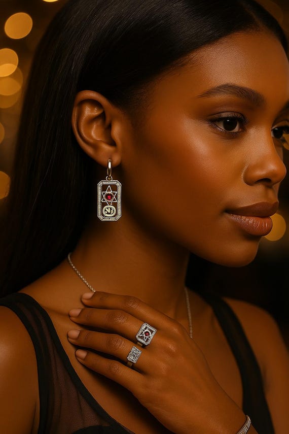 Digital Ornament of Strength – Symbolic Style