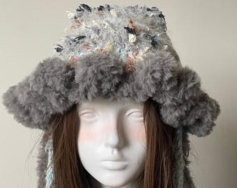 Handgemachter gehäkelter Hexenhut – Fairycore Beanie für Cosplay