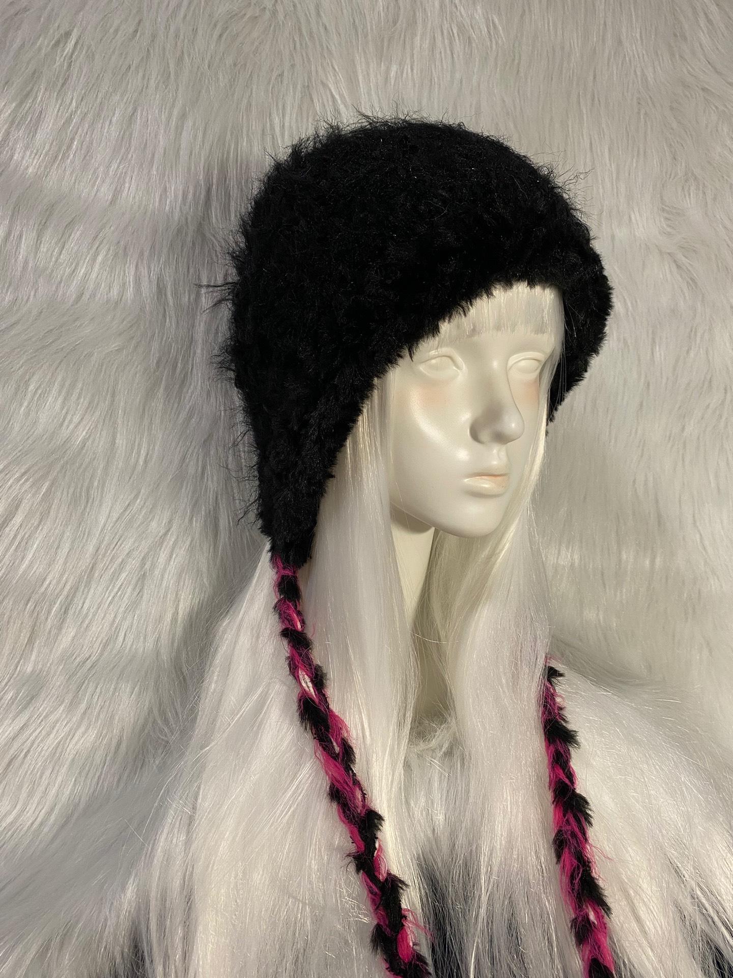 取り外し可能な耳付きハンドメイドうさぎ耳フード | カスタムカラー