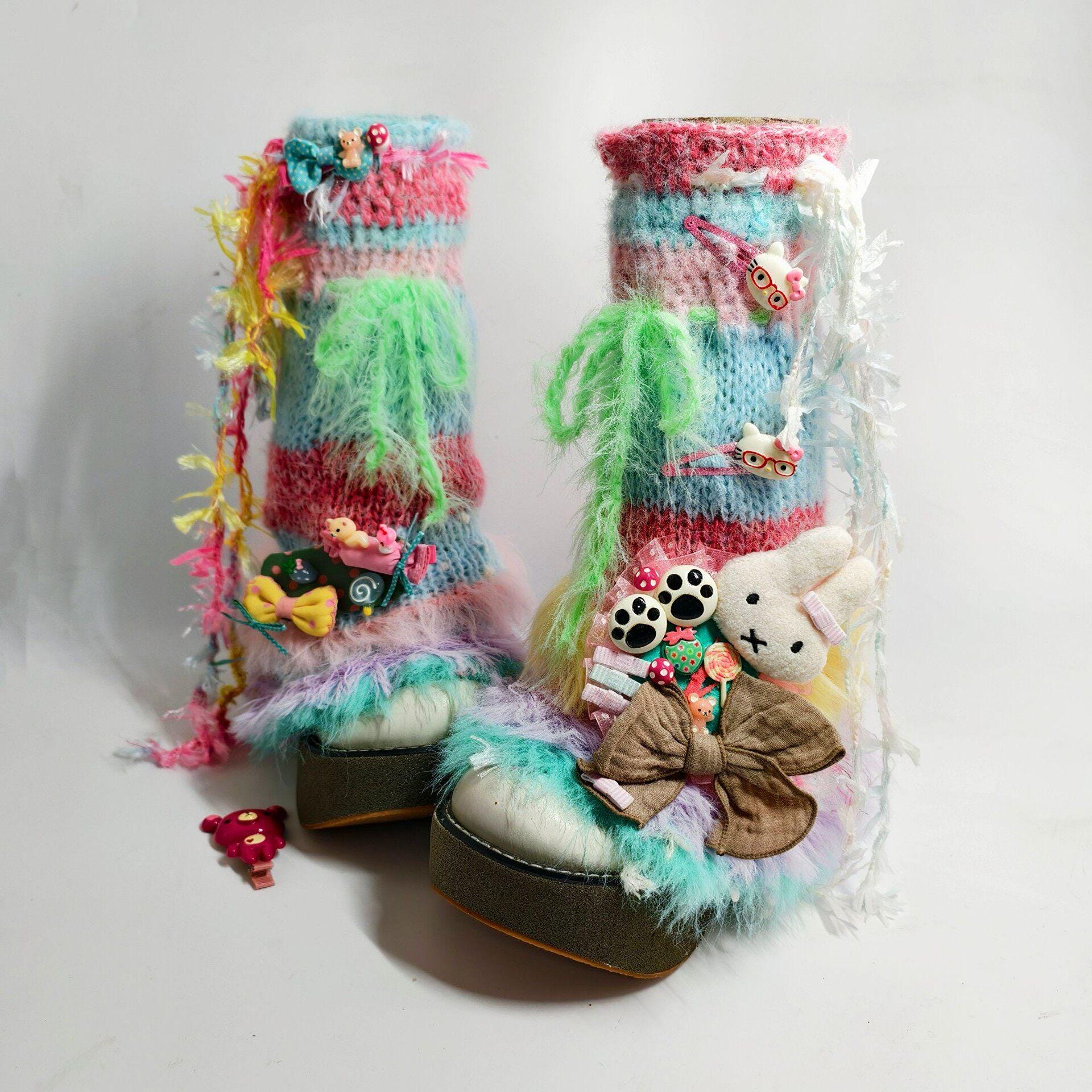 Leg Warmers Gyaru - Etsy