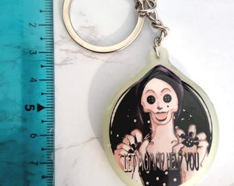 Other Mother acrylic keychain (Coraline)