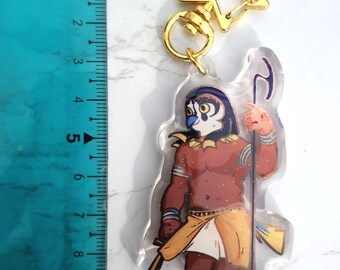 とーとつにエジプト神キーホルダー チャーム エジプト アヌビス