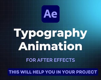Modern Animation With Text Typography Animation | Modern Text Animations for After Effects (mac ...