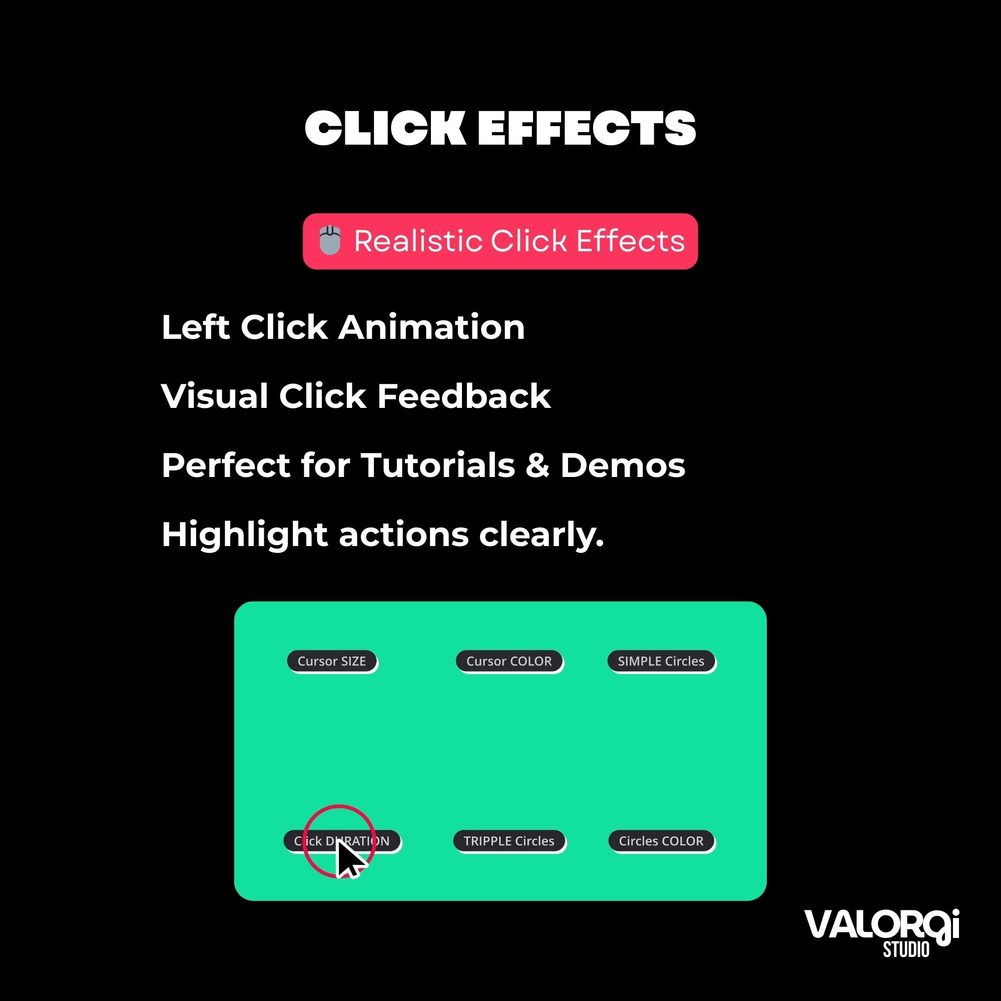 Davinci Resolve Mouse Cursor Animator | Automatic Click Effects ...
