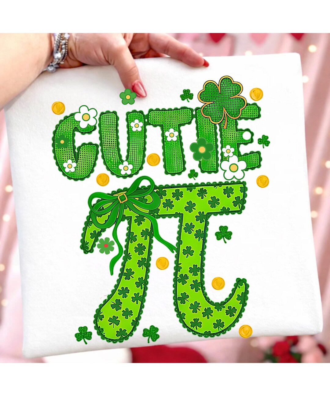 Pi Patrick St Patricks Day Pi Png, Preppy St Patricks Day Png, Pi Png, Shamrock ...