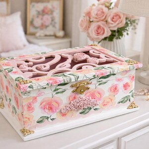 Vintage Floral Hat Boxes - Etsy display picture 1