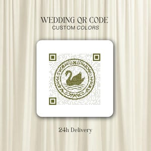 Wedding QR Code Design with RSVP, Share the Love and Welcome Templates | Digital Download