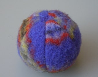 Upcycled Felted Wool Sweater Catnip Ball Cat Toy