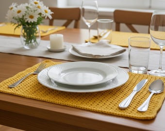 Platzset, Tischset, Platzdecken in verschiedenen Farben