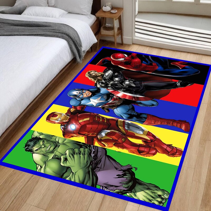Avengers Rug - Etsy