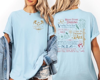ACOTAR Quote Shirt | Feyre Darling, Night Court Tee
