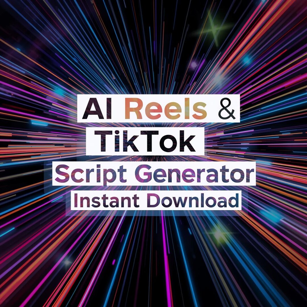 Script Reels AI Tiktok & Reels Script Generator: Viral Video Ideas (PDF) - Etsy