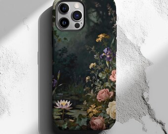Ophelia Inspired Water Floral Art Phone Case | Gift for Her