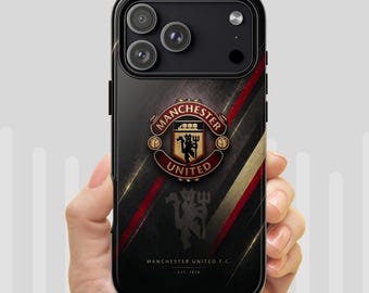 Etui na telefon Manchester United, Mistrzostwa Świata w piłce nożnej Man U FIFA, Wytrzymałe, estetyczne etui na iPhone'a 17 16 Pro Max Air, Samsunga S26, Pixel