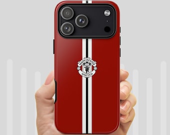 Manufaktur Handyhülle, Fussball Sport Fan Tough Cover Geschenk, iPhone 17 16 15 14 13 12 11 Pro Max Air, Samsung S25 S24