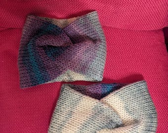 Mummy and me, Handmade knitted headbands