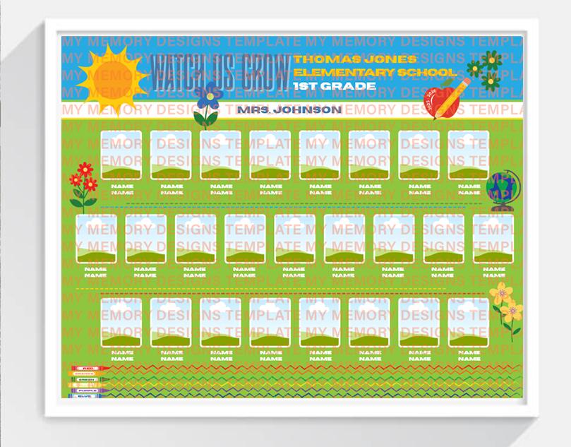 Classroom Roster Display Editable Classroom Roster Template | Students’ Names & Photos | Watch ...